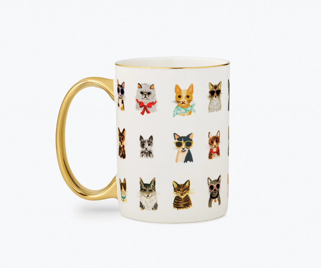 Cool Cats Porcelain Mug