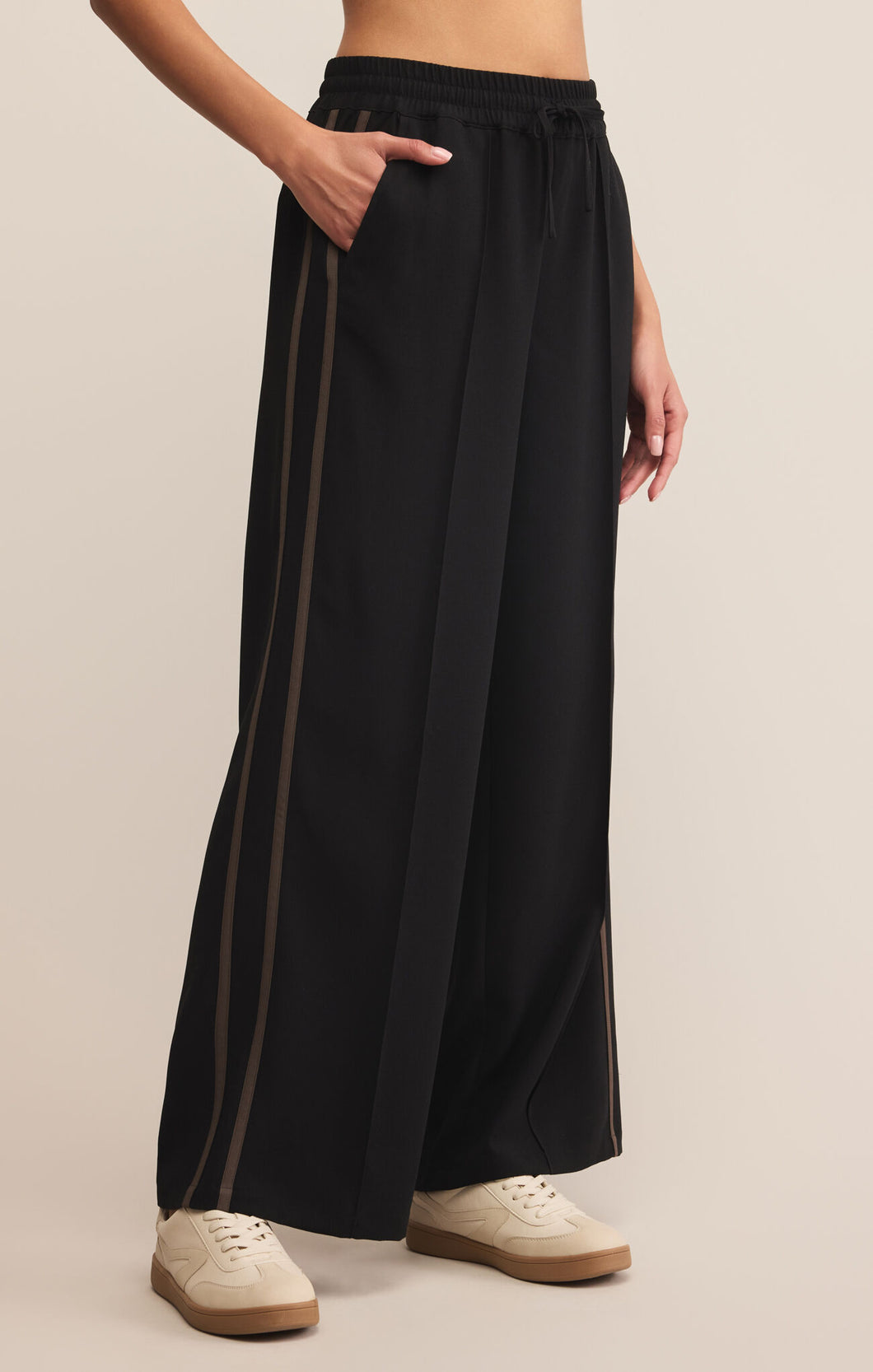 Saunder Track Pant - Black