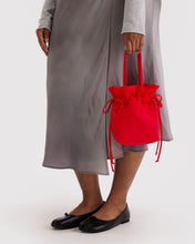 Load image into Gallery viewer, Baggu Nylon Drawstring Bag- Candy Apple
