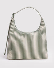 Load image into Gallery viewer, Baggu Nylon Shoulder Bag- Sage Stripe
