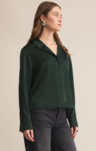 Load image into Gallery viewer, Ana Satin Top - Garland Green
