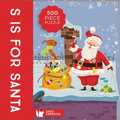S Is For Santa Puzzle: A Christmas Puzzle - 500 piece