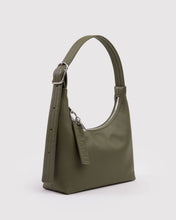 Load image into Gallery viewer, Baggu Mini Recycled Leather Shoulder Bag- Loden
