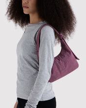 Load image into Gallery viewer, Mini Nylon Shoulder Bag- Wild Plum
