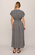 Load image into Gallery viewer, Sanna Iris Floral Midi Dress- Eclipse
