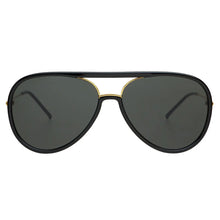 Load image into Gallery viewer, Shay Aviator Sunglasses- Black
