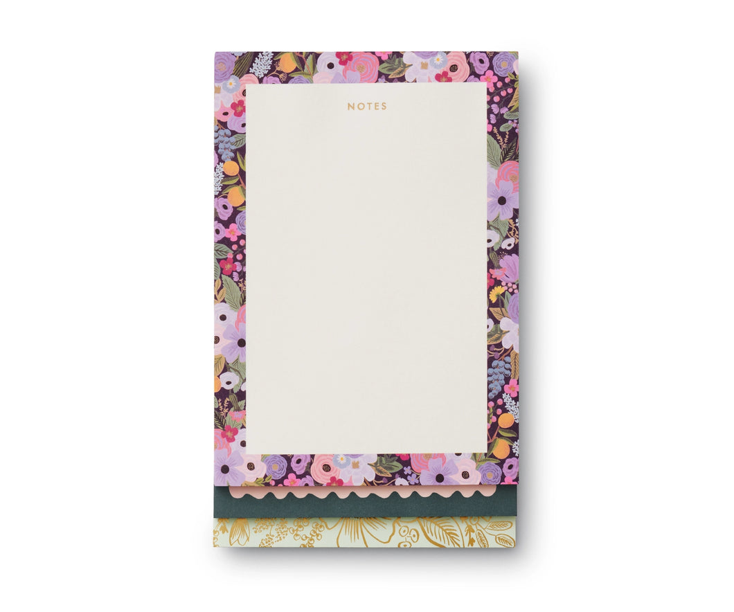 Garden Party Tiered Notepad