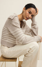 Load image into Gallery viewer, Kovac Sweater Jacket Natural Heather
