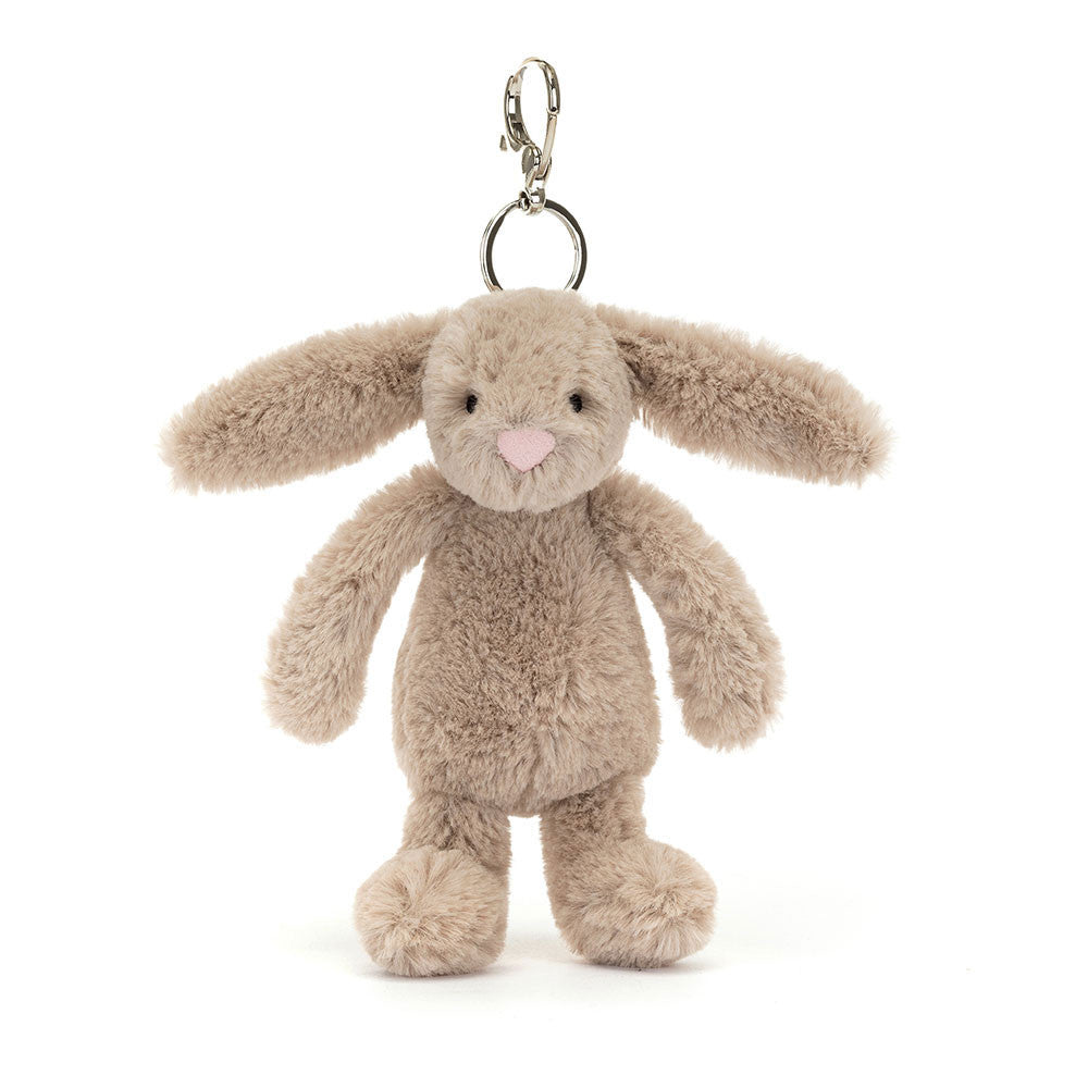 Bashful Beige Bunny Bag Charm - Jellycat