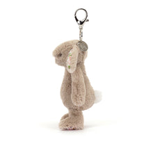 Load image into Gallery viewer, Blossom Beige Bunny Bag Charm- Petal
