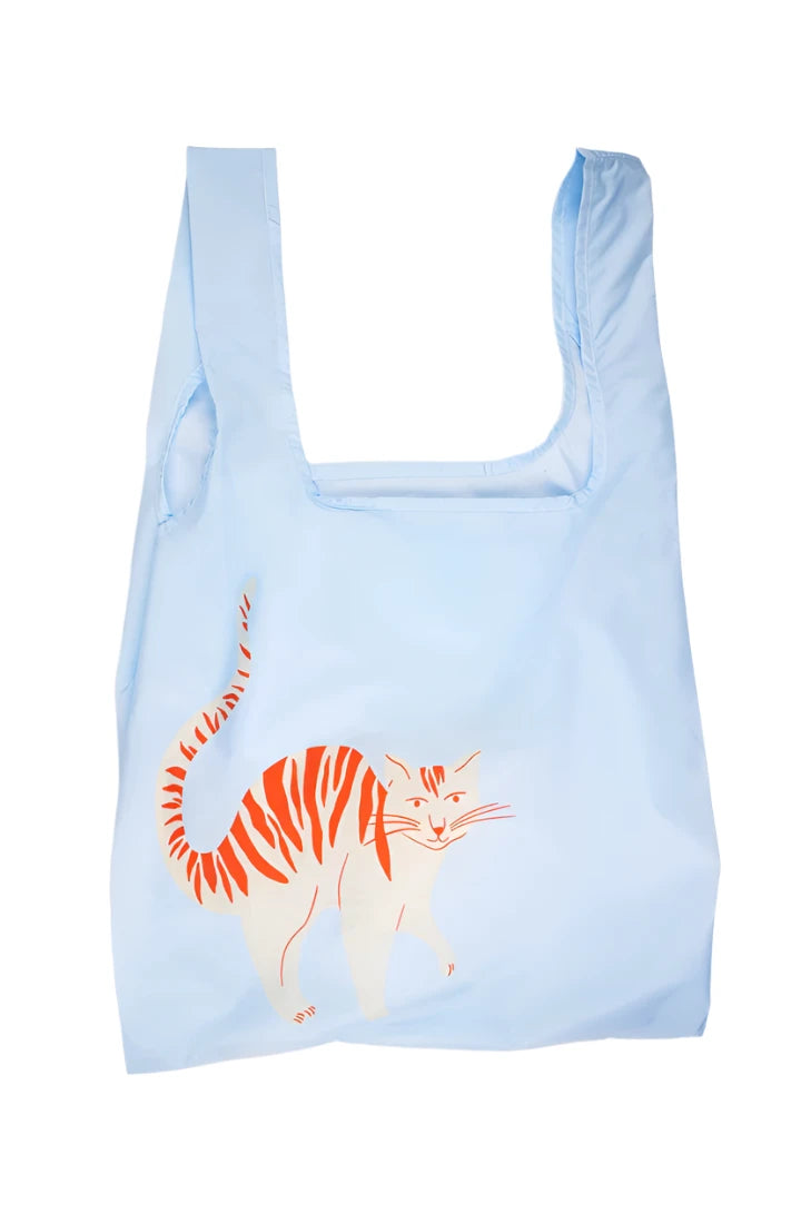 Cat Print Medium Reusable Bag