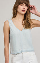 Load image into Gallery viewer, Blue Stripe Colette Tank
