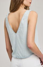 Load image into Gallery viewer, Blue Stripe Colette Tank
