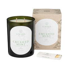 Load image into Gallery viewer, Linnea Candles - Crushed Mint - 2 wick
