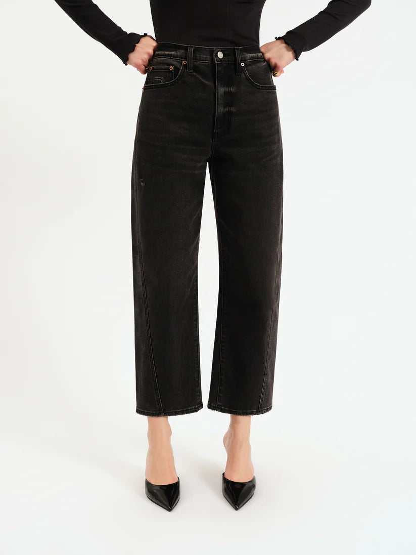 Westward Barrel Leg in Night Life Vintage