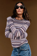 Load image into Gallery viewer, Madison Long Sleeve Crew Neck Sweater Tee
