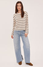 Load image into Gallery viewer, Indy Longsleeve Top - Cream Stripe
