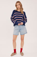 Load image into Gallery viewer, Echo Sweatshirt - Navy Stripe
