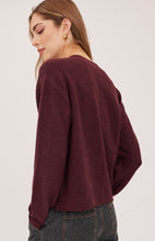 Load image into Gallery viewer, Wanda Pullover Sweater- Fig
