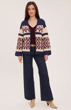 Load image into Gallery viewer, Dorian Cardigan- Navy
