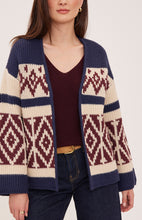 Load image into Gallery viewer, Dorian Cardigan- Navy
