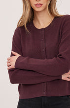 Load image into Gallery viewer, Mirabelle Cardigan- Heather Port
