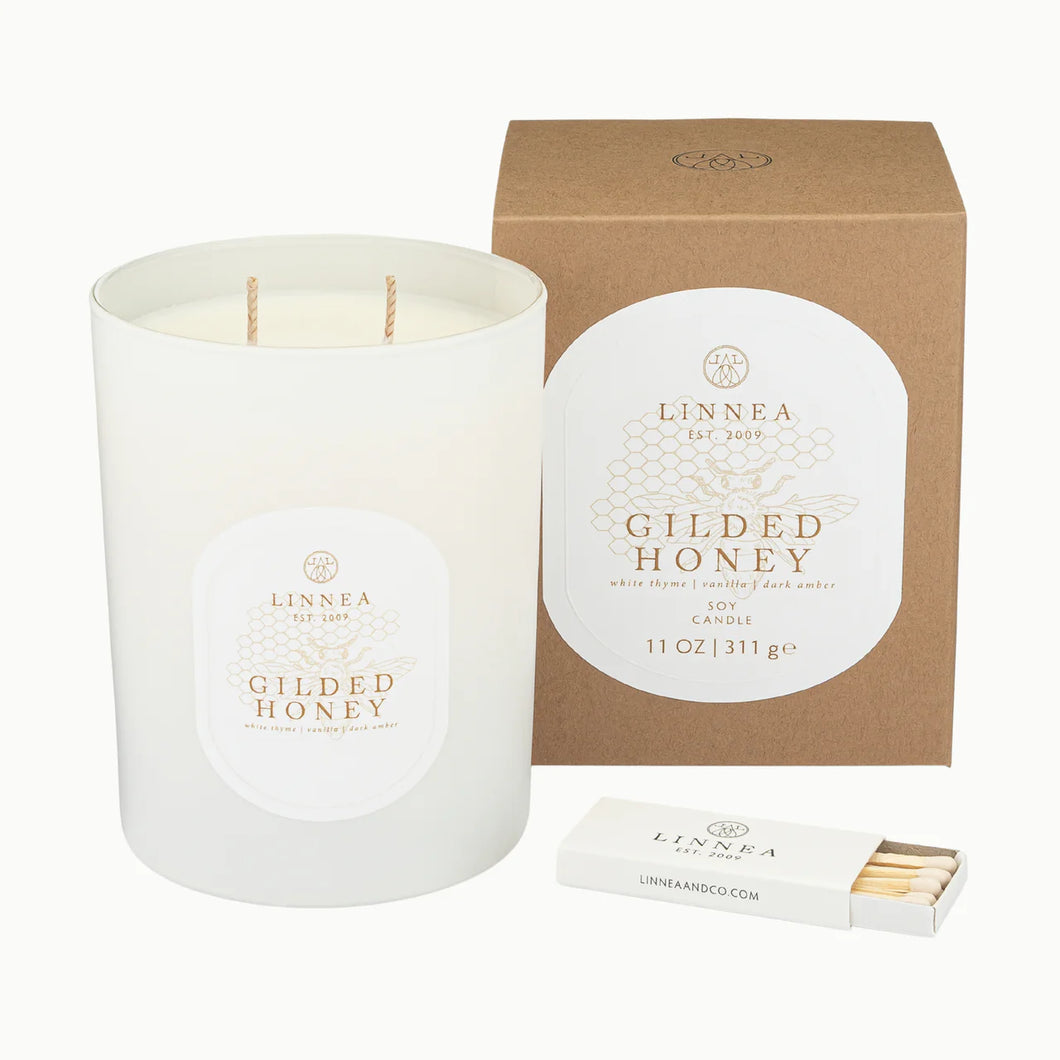 Linnea Candles - Gilded Honey