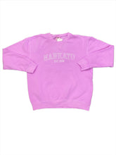 Load image into Gallery viewer, Embroidered MANKATO EST. 1852 Sweatshirt - Neon Orchid
