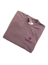 Load image into Gallery viewer, Embroidered Mankato Tee - Plum
