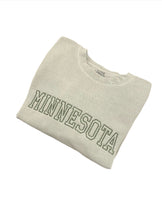 Load image into Gallery viewer, Embroidered Minnesota Sweatshirt - Desert Sage
