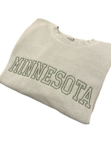 Load image into Gallery viewer, Embroidered Minnesota Sweatshirt - Desert Sage
