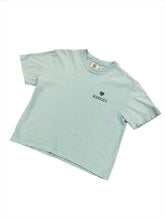 Load image into Gallery viewer, Embroidered Mankato Cropped Tee - Chalky Mint
