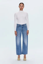 Load image into Gallery viewer, Lexi Mid Rise Bowed Straight - Metropolis
