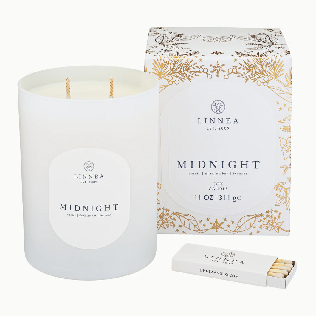 Linnea Candles - Midnight