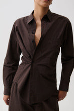 Load image into Gallery viewer, Mila Button Down Wrap Top - Hot Toddy
