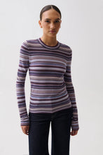 Load image into Gallery viewer, Madison Long Sleeve Crew Neck Sweater Tee
