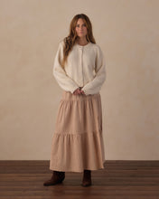 Load image into Gallery viewer, Tiered Midi Skirt- Fawn Gingham
