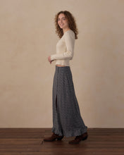 Load image into Gallery viewer, Button Slit Skirt- Heart Ditsy

