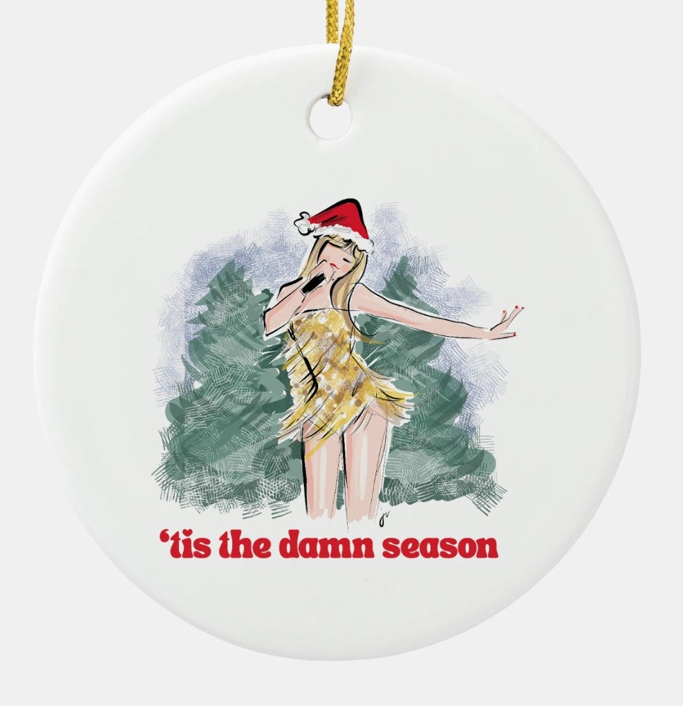 Taylor Swift 'tis the Damn Season Ornament