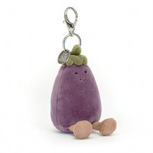 Load image into Gallery viewer, Vivacious Eggplant Bag Charm - Jellycat
