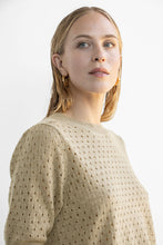 Load image into Gallery viewer, RUTH LACE KNIT PULLOVER - Dark Sand
