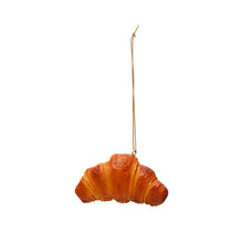 Load image into Gallery viewer, 1-1/2&quot;H Resin Croissant Ornament
