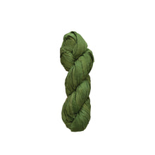 Load image into Gallery viewer, 70-75 Yard Recycled Torn Silk Ribbon, Green
