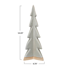 Load image into Gallery viewer, 14-1/4&quot;H Stoneware Tree, Reactive Glaze
