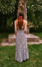 Load image into Gallery viewer, Toluca Ynez Floral Maxi Dress- Eclipse
