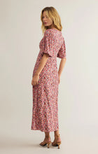 Load image into Gallery viewer, Mavis Dulce Floral Midi Dress- Rose Mauve
