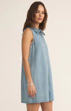 Load image into Gallery viewer, New Light Vintage Indigo Mini Dress

