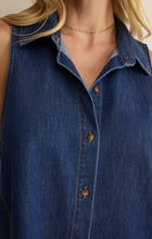 Load image into Gallery viewer, New Day Denim Mini Dress- Deep Water
