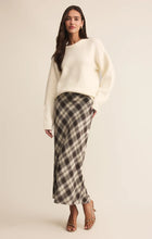 Load image into Gallery viewer, Europa Plaid Midi Skirt
