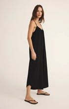 Load image into Gallery viewer, Textured Flared Jumpsuit- Black
